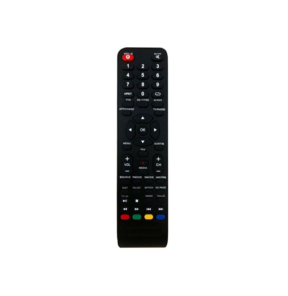 Télécommande de remplacement pour CONTINENTAL EDISON CELED65UHD0317B7