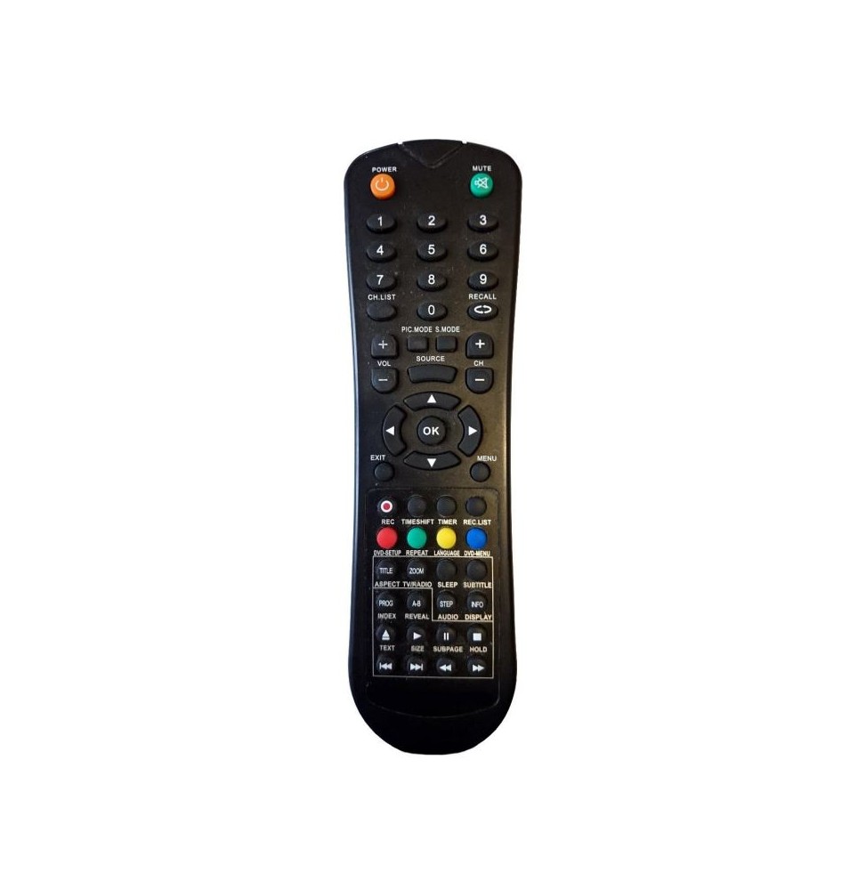 Télécommande de remplacement pour OCEANIC LED215DVD2 Télécommande de remplacement pour OCEANIC LED215DVD2